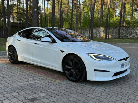 Тесла Модель С 2021 в Днепре (Днепропетровске) на Automoto.ua Белый Тесла Модель С, объемом двигателя 0 л и пробегом 53 тыс. км за 34399 $, фото 1 на Automoto.ua