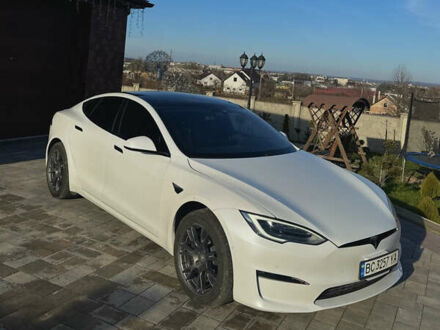 Белый Тесла Модель С, объемом двигателя 0 л и пробегом 20 тыс. км за 42000 $, фото 1 на Automoto.ua