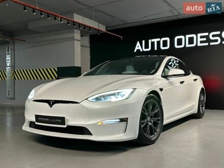 Белый Тесла Модель С, объемом двигателя 0 л и пробегом 83 тыс. км за 35999 $, фото 1 на Automoto.ua