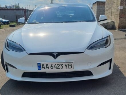 Белый Тесла Модель С, объемом двигателя 0 л и пробегом 23 тыс. км за 45000 $, фото 1 на Automoto.ua