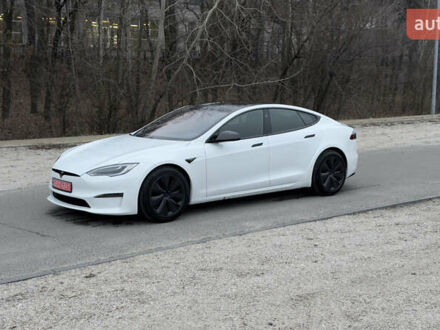 Белый Тесла Модель С, объемом двигателя 0 л и пробегом 42 тыс. км за 35500 $, фото 1 на Automoto.ua