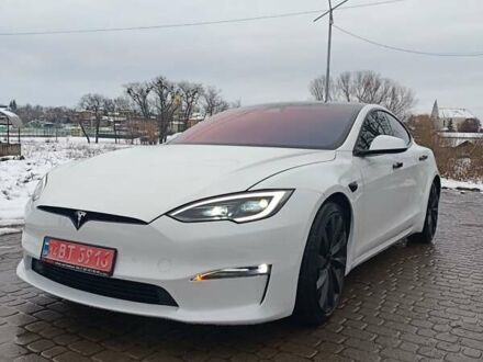Белый Тесла Модель С, объемом двигателя 0 л и пробегом 78 тыс. км за 39000 $, фото 1 на Automoto.ua