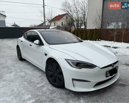 Белый Тесла Модель С, объемом двигателя 0 л и пробегом 35 тыс. км за 40000 $, фото 1 на Automoto.ua