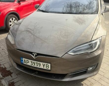 Бежевый Тесла Модель С, объемом двигателя 0 л и пробегом 108 тыс. км за 14500 $, фото 1 на Automoto.ua