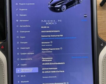 Черный Тесла Модель С, объемом двигателя 0 л и пробегом 101 тыс. км за 25499 $, фото 6 на Automoto.ua