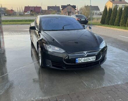 Черный Тесла Модель С, объемом двигателя 0 л и пробегом 112 тыс. км за 19000 $, фото 1 на Automoto.ua