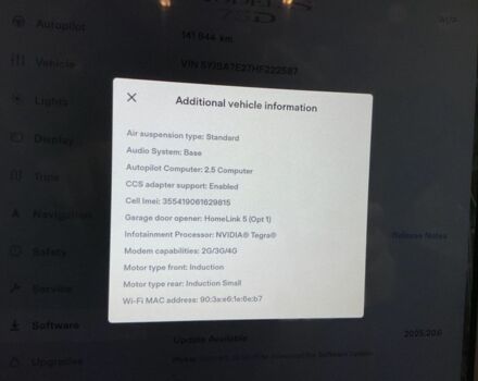 Черный Тесла Модель С, объемом двигателя 0 л и пробегом 142 тыс. км за 17500 $, фото 16 на Automoto.ua