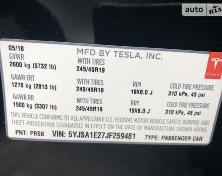 Тесла Модель С 2018 в Одессе на Automoto.ua Черный Тесла Модель С, объемом двигателя 0 л и пробегом 29 тыс. км за 26990 $, фото 25 на Automoto.ua