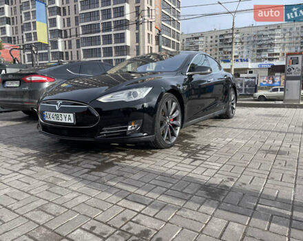 Черный Тесла Модель С, объемом двигателя 0 л и пробегом 158 тыс. км за 18499 $, фото 1 на Automoto.ua