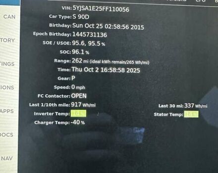 Черный Тесла Модель С, объемом двигателя 0 л и пробегом 34 тыс. км за 25900 $, фото 19 на Automoto.ua