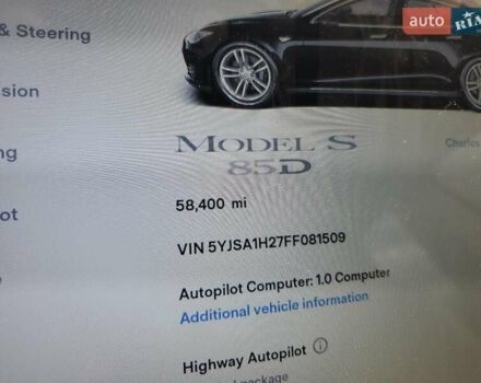 Черный Тесла Модель С, объемом двигателя 0 л и пробегом 93 тыс. км за 4200 $, фото 8 на Automoto.ua