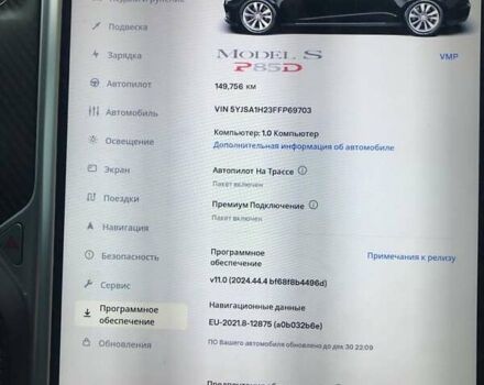 Чорний Тесла Модель С, об'ємом двигуна 0 л та пробігом 149 тис. км за 16700 $, фото 5 на Automoto.ua