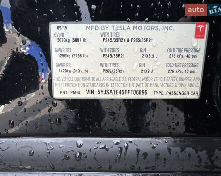 Черный Тесла Модель С, объемом двигателя 0 л и пробегом 99 тыс. км за 19500 $, фото 5 на Automoto.ua