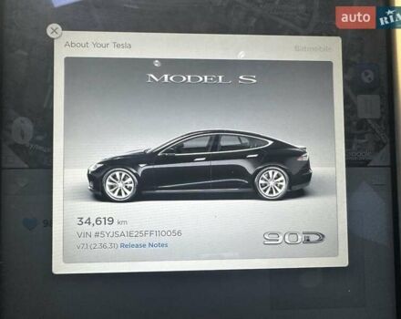 Черный Тесла Модель С, объемом двигателя 0 л и пробегом 34 тыс. км за 25900 $, фото 15 на Automoto.ua