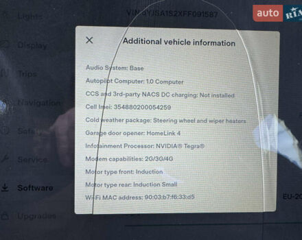 Тесла Модель С 2015 в Житомире на Automoto.ua Черный Тесла Модель С, объемом двигателя 0 л и пробегом 71 тыс. км за 15000 $, фото 23 на Automoto.ua