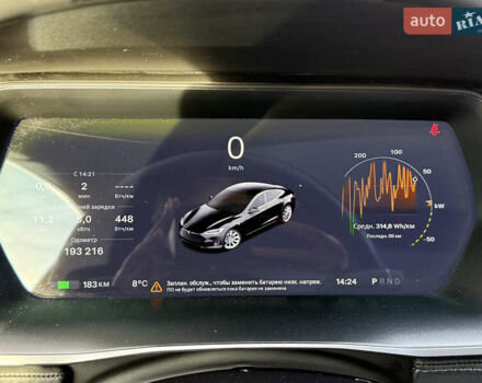 Чорний Тесла Модель С, об'ємом двигуна 0 л та пробігом 193 тис. км за 18990 $, фото 10 на Automoto.ua
