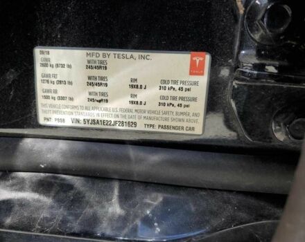 Черный Тесла Модель С, объемом двигателя 0 л и пробегом 126 тыс. км за 22900 $, фото 5 на Automoto.ua