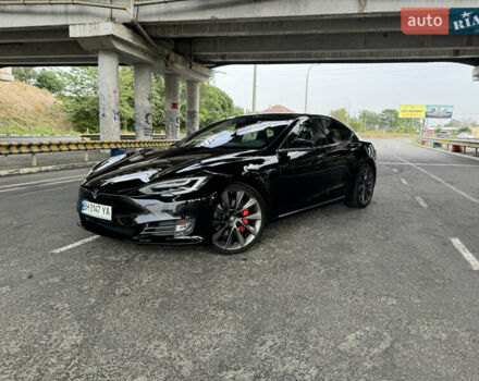 Черный Тесла Модель С, объемом двигателя 0 л и пробегом 85 тыс. км за 25000 $, фото 1 на Automoto.ua