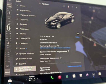 Черный Тесла Модель С, объемом двигателя 0 л и пробегом 91 тыс. км за 34500 $, фото 33 на Automoto.ua