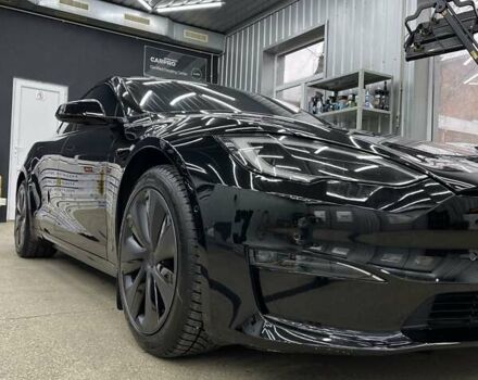 Черный Тесла Модель С, объемом двигателя 0 л и пробегом 45 тыс. км за 41500 $, фото 1 на Automoto.ua