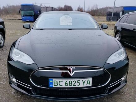 Черный Тесла Модель С, объемом двигателя 0 л и пробегом 152 тыс. км за 12000 $, фото 1 на Automoto.ua