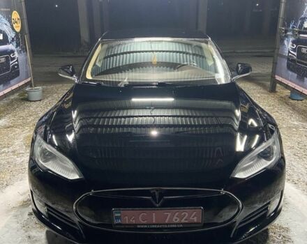 Черный Тесла Модель С, объемом двигателя 0 л и пробегом 192 тыс. км за 11700 $, фото 1 на Automoto.ua
