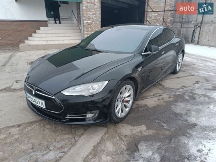 Черный Тесла Модель С, объемом двигателя 0 л и пробегом 210 тыс. км за 14300 $, фото 1 на Automoto.ua