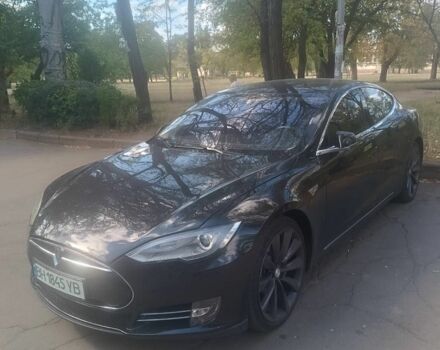 Черный Тесла Модель С, объемом двигателя 0 л и пробегом 121 тыс. км за 14800 $, фото 1 на Automoto.ua