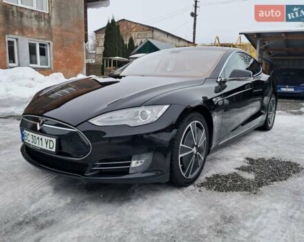 Черный Тесла Модель С, объемом двигателя 0 л и пробегом 236 тыс. км за 12700 $, фото 1 на Automoto.ua