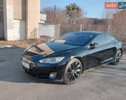 Черный Тесла Модель С, объемом двигателя 0 л и пробегом 150 тыс. км за 12200 $, фото 1 на Automoto.ua