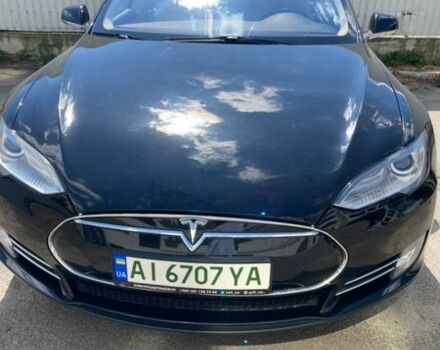 Черный Тесла Модель С, объемом двигателя 0 л и пробегом 200 тыс. км за 16000 $, фото 1 на Automoto.ua