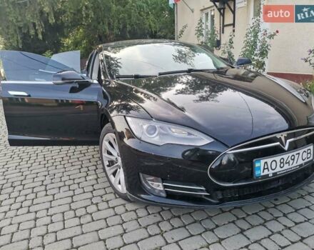 Черный Тесла Модель С, объемом двигателя 0 л и пробегом 90 тыс. км за 12221 $, фото 1 на Automoto.ua