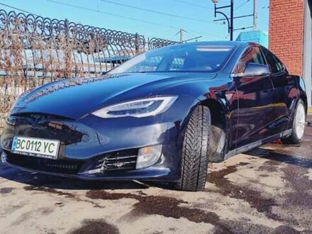 Черный Тесла Модель С, объемом двигателя 0 л и пробегом 104 тыс. км за 22000 $, фото 1 на Automoto.ua
