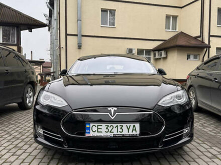 Черный Тесла Модель С, объемом двигателя 0 л и пробегом 66 тыс. км за 18000 $, фото 1 на Automoto.ua