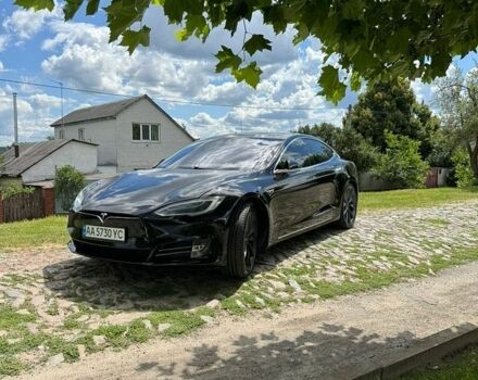 Черный Тесла Модель С, объемом двигателя 0 л и пробегом 96 тыс. км за 18477 $, фото 1 на Automoto.ua