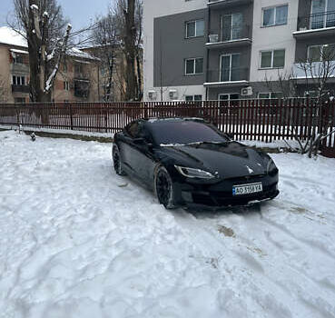 Черный Тесла Модель С, объемом двигателя 0 л и пробегом 199 тыс. км за 13500 $, фото 1 на Automoto.ua