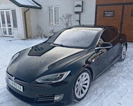Черный Тесла Модель С, объемом двигателя 0 л и пробегом 113 тыс. км за 16300 $, фото 1 на Automoto.ua