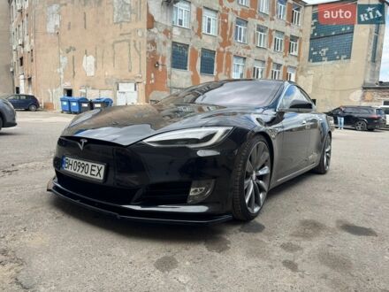 Черный Тесла Модель С, объемом двигателя 0 л и пробегом 109 тыс. км за 22000 $, фото 1 на Automoto.ua