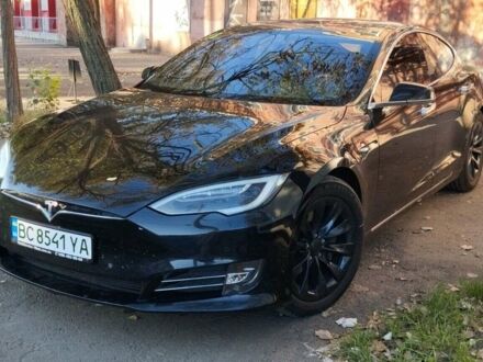 Черный Тесла Модель С, объемом двигателя 0 л и пробегом 78 тыс. км за 19500 $, фото 1 на Automoto.ua