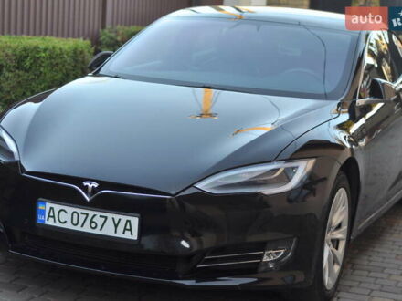 Черный Тесла Модель С, объемом двигателя 0 л и пробегом 98 тыс. км за 27000 $, фото 1 на Automoto.ua