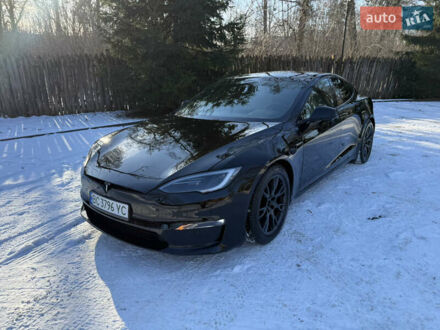 Чорний Тесла Модель С, об'ємом двигуна 0 л та пробігом 77 тис. км за 28700 $, фото 1 на Automoto.ua
