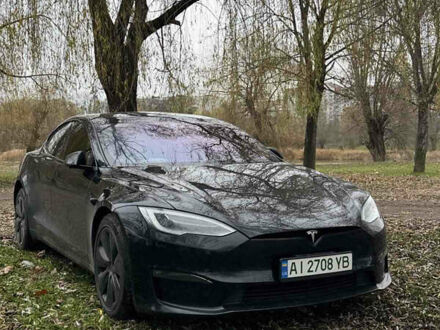 Чорний Тесла Модель С, об'ємом двигуна 0 л та пробігом 49 тис. км за 35700 $, фото 1 на Automoto.ua