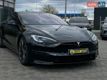 Черный Тесла Модель С, объемом двигателя 0 л и пробегом 84 тыс. км за 36800 $, фото 1 на Automoto.ua