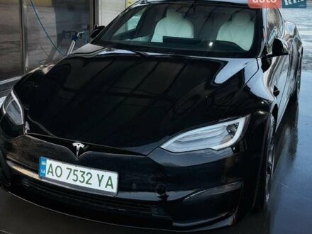 Черный Тесла Модель С, объемом двигателя 0 л и пробегом 38 тыс. км за 37500 $, фото 1 на Automoto.ua