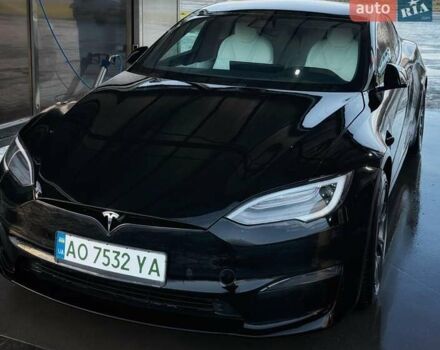 Черный Тесла Модель С, объемом двигателя 0 л и пробегом 38 тыс. км за 39000 $, фото 1 на Automoto.ua