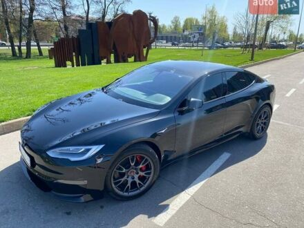 Черный Тесла Модель С, объемом двигателя 0 л и пробегом 55 тыс. км за 38600 $, фото 1 на Automoto.ua