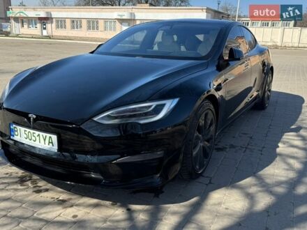 Черный Тесла Модель С, объемом двигателя 0 л и пробегом 108 тыс. км за 34000 $, фото 1 на Automoto.ua