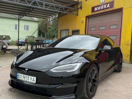 Черный Тесла Модель С, объемом двигателя 0 л и пробегом 44 тыс. км за 37500 $, фото 1 на Automoto.ua