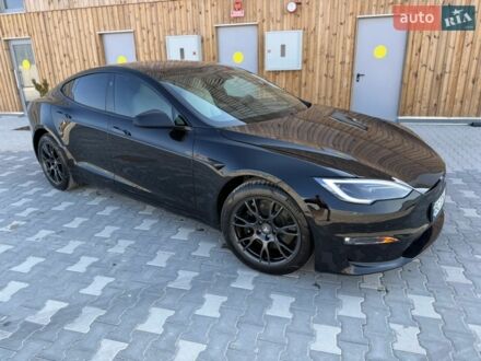 Черный Тесла Модель С, объемом двигателя 0 л и пробегом 78 тыс. км за 29000 $, фото 1 на Automoto.ua