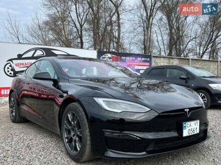 Черный Тесла Модель С, объемом двигателя 0 л и пробегом 94 тыс. км за 39500 $, фото 1 на Automoto.ua
